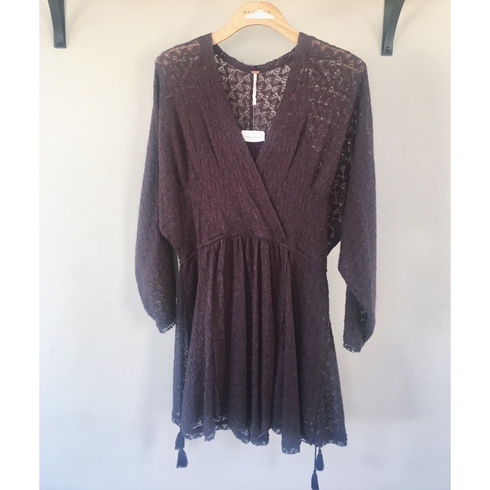 Free People Snug Bug Wrap Dress  NWT
